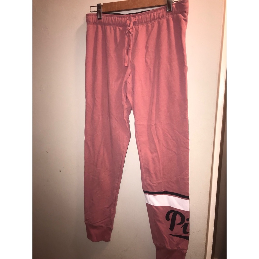 Pink sweatpants